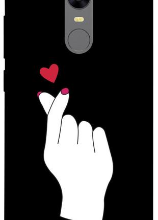 Чехол itsPrint Сердце в руке для Xiaomi Redmi 5 Plus / Redmi N...