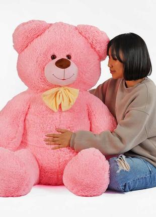 Мягкая игрушка "Медвежонок" цвет розовый В53959 высота 1,6 м (...