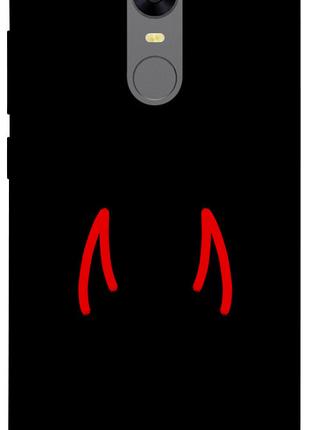 Чехол itsPrint Red horns для Xiaomi Redmi 5 Plus / Redmi Note ...