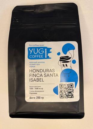 Кофе в зернах YUG COFFEE Honduras finca santa isabel Арабика 1...