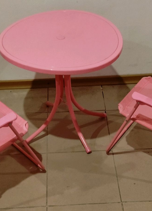 Комплект дитячий стіл+ два стільца
