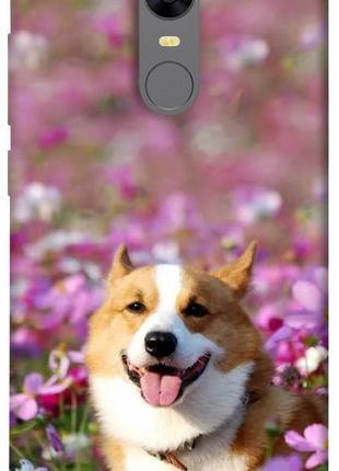 Чехол itsPrint Корги в цветах для Xiaomi Redmi 5 Plus / Redmi ...