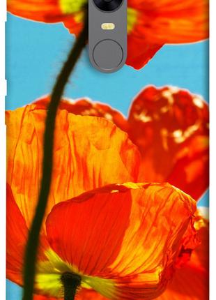 Чехол itsPrint Яркие маки для Xiaomi Redmi 5 Plus / Redmi Note...