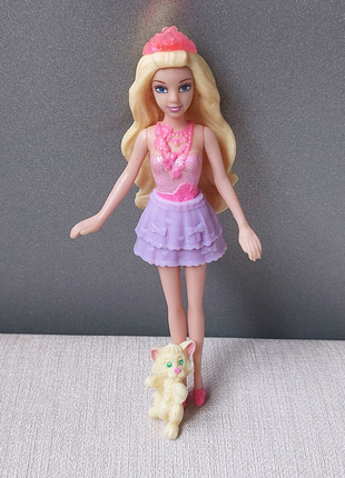 Мини-кукла Barbie Барби с питомцем