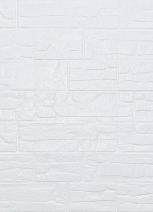 Самоклеящаяся Декоративные 3D панель камень Белый рваный кирпи...
