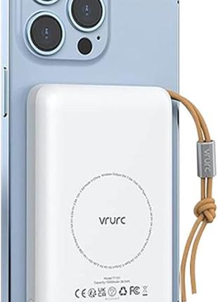 Магнитное беспроводное портативное зарядное устройство VRURC 1...