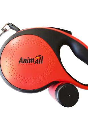 AnimAll рулетка-поводик з диспенсером для собак XL до 50 кг/8 ...