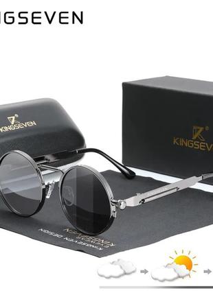 Фотохромные солнцезащитные очки для мужчин и женщин KINGSEVEN ...