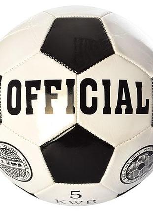 М'яч футбольний EN-3226 (30шт) розмір5, ПВХ1.6мм, 260-280г, кул