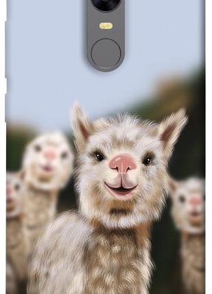 Чехол itsPrint Funny llamas для Xiaomi Redmi 5 Plus / Redmi No...