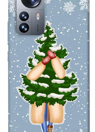 Чехол itsPrint Christmas tree для Xiaomi 12 / 12X