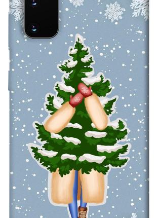 Чехол itsPrint Christmas tree для Samsung Galaxy S20