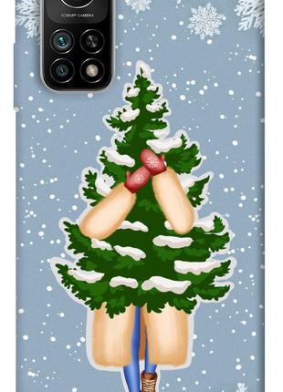 Чехол itsPrint Christmas tree для Xiaomi Mi 10T