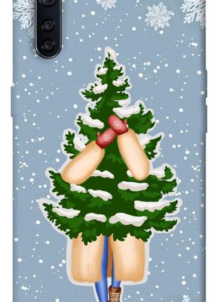 Чехол itsPrint Christmas tree для Oppo A91