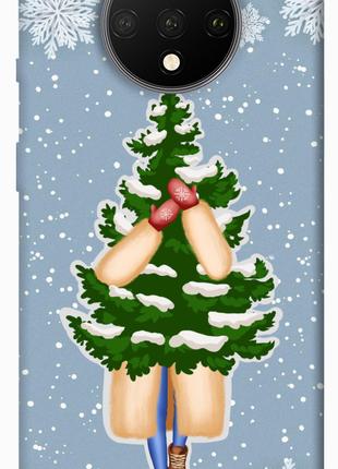 Чехол itsPrint Christmas tree для OnePlus 7T