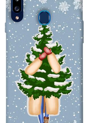 Чехол itsPrint Christmas tree для Samsung Galaxy A20s