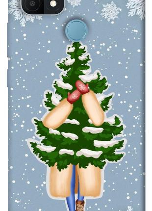 Чехол itsPrint Christmas tree для Oppo A15s / A15