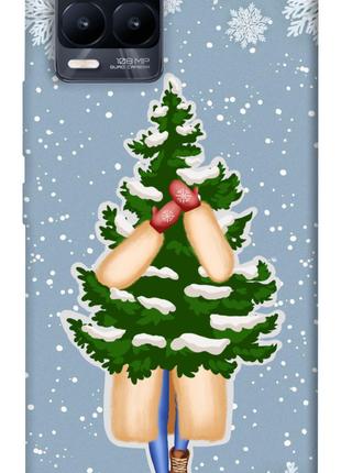 Чехол itsPrint Christmas tree для Realme 8