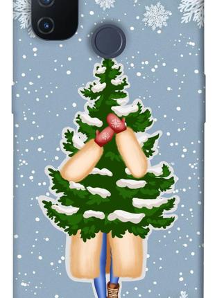 Чехол itsPrint Christmas tree для OnePlus Nord N100
