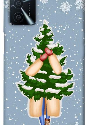 Чехол itsPrint Christmas tree для Oppo A54s