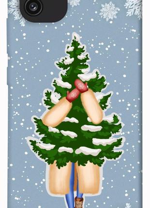 Чехол itsPrint Christmas tree для Samsung Galaxy A03