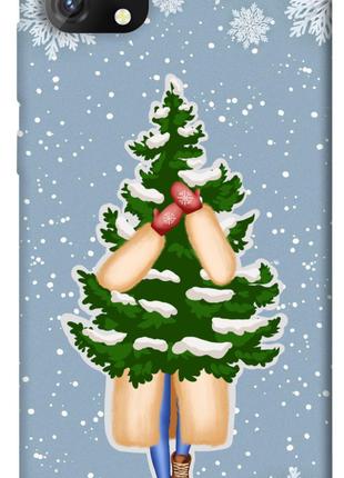 Чехол itsPrint Christmas tree для Blackview A55