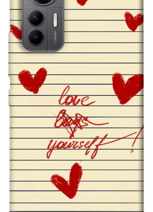 Чехол itsPrint Love yourself для Xiaomi 12 Lite