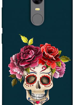 Чехол itsPrint Flower skull для Xiaomi Redmi 5 Plus / Redmi No...