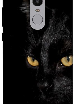 Чехол itsPrint Черный кот для Xiaomi Redmi Note 4X / Note 4 (S...