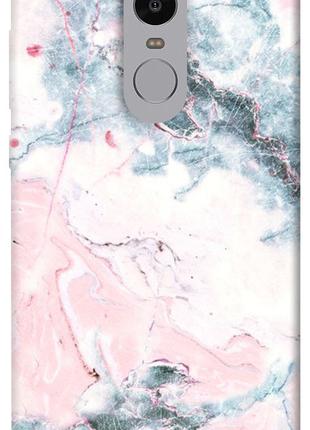 Чехол itsPrint Розово-голубой мрамор для Xiaomi Redmi Note 4X ...