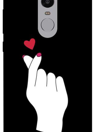 Чехол itsPrint Сердце в руке для Xiaomi Redmi Note 4X / Note 4...