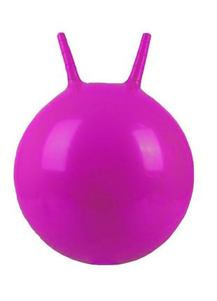 М'яч для фітнесу. Фітбол MS 0380, 45 см (Фіолетовий)