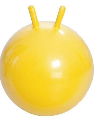 М'яч для фітнесу. Фітбол MS 0380, 45 см (Жовтий)