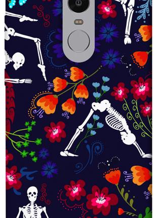Чехол itsPrint Yoga skeletons для Xiaomi Redmi Note 4X / Note ...
