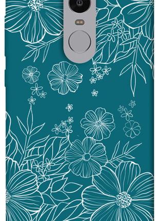 Чехол itsPrint Botanical illustration для Xiaomi Redmi Note 4X...