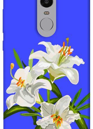 Чехол itsPrint Three lilies для Xiaomi Redmi Note 4X / Note 4 ...