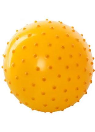 М'яч масажний MS 0664, 6 дюймів (Жовтий)
