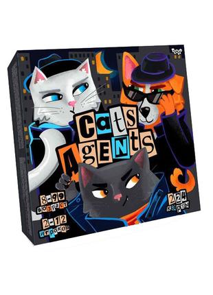 Розважальна настільна гра "CATS AGENTS" Danko Toys G-CA-01-01 рус