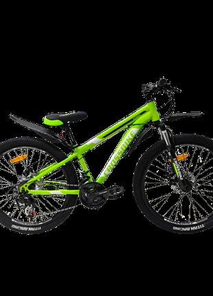 CrossBike Велосипед CrossBike STORM 24" 12" Зеленый