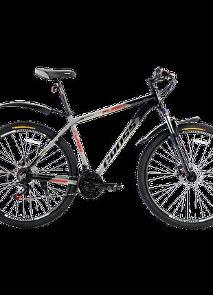 CROSS Велосипед Cross Flash 2024 29" 19.5" Сірий-Чорний