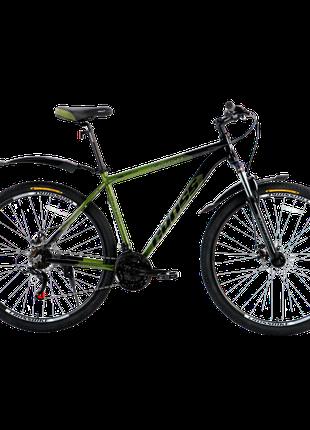 CROSS Велосипед Cross Flash 2024 29" 19.5" Зелений-Чорний