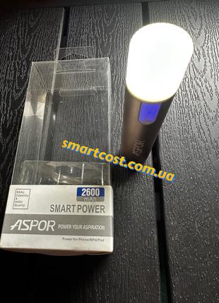 Портативное зарядное устройство аккумулятор Power Bank Aspor A...