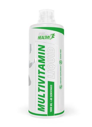 Витамины и минералы Healthy by MST Multivitamin Liquid, 1 литр...