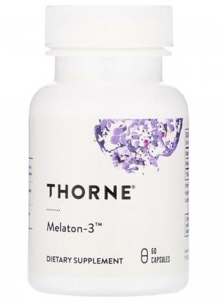 Мелатонін Thorne Research (Melatonin-3) 3 мг 60 капсул