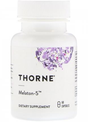 Мелатонін Thorne Research (Melatonin-5) 60 капсул