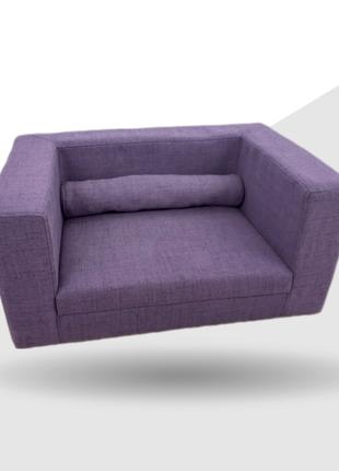 Лежак диван для собак и кошек фиолетовый