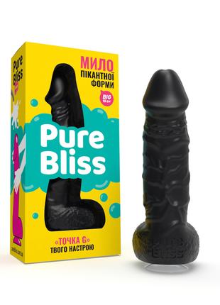 Мыло пикантной формы Pure Bliss BIG (Black) 18+