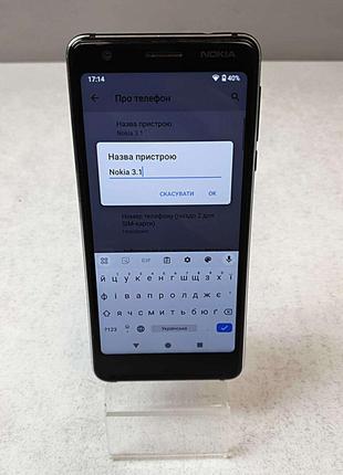 Мобильный телефон смартфон Б/У Nokia 3.1 2/16Gb TA-1063