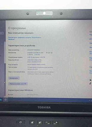 Ноутбук Б/У Toshiba S11 (Intel Core i5-520M 2.4GHz/Ram 4Gb/SSD...