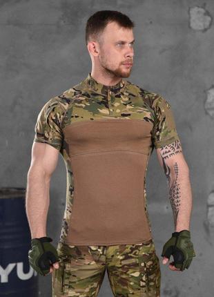 ФУТБОЛКА БОЕВАЯ ESDY TACTICAL FROG T-SHIRT MULTICAM ВТ6044